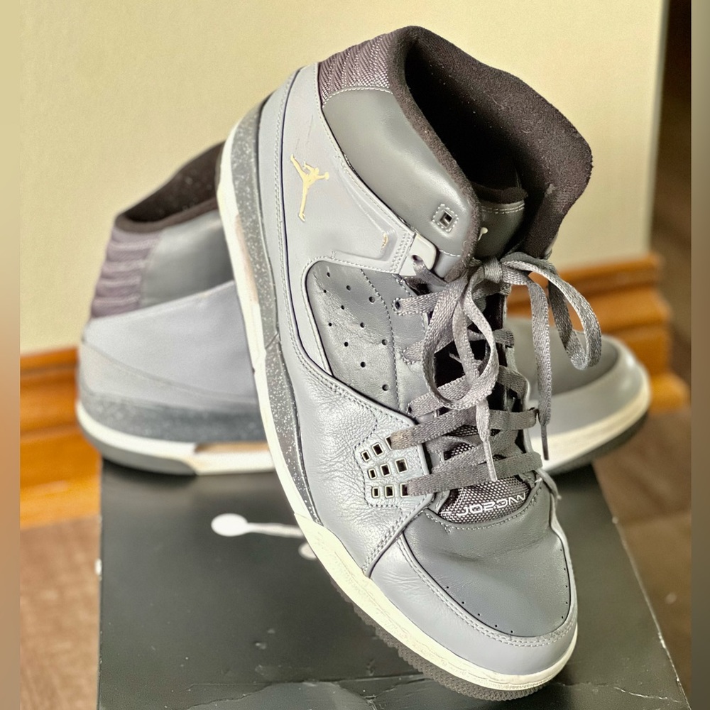 Jordan SC-1 Dark Grey/White-Stealth-Black Size 13